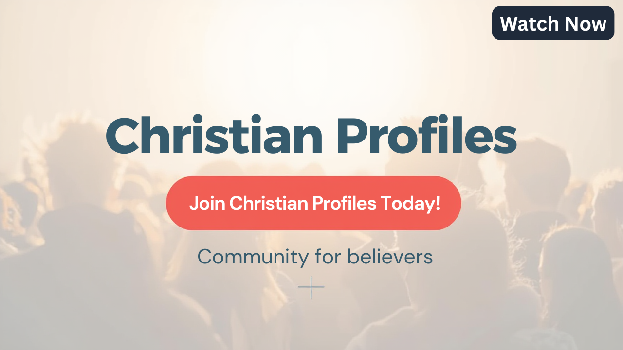 Watch the Christian Profiles Call to Action Video