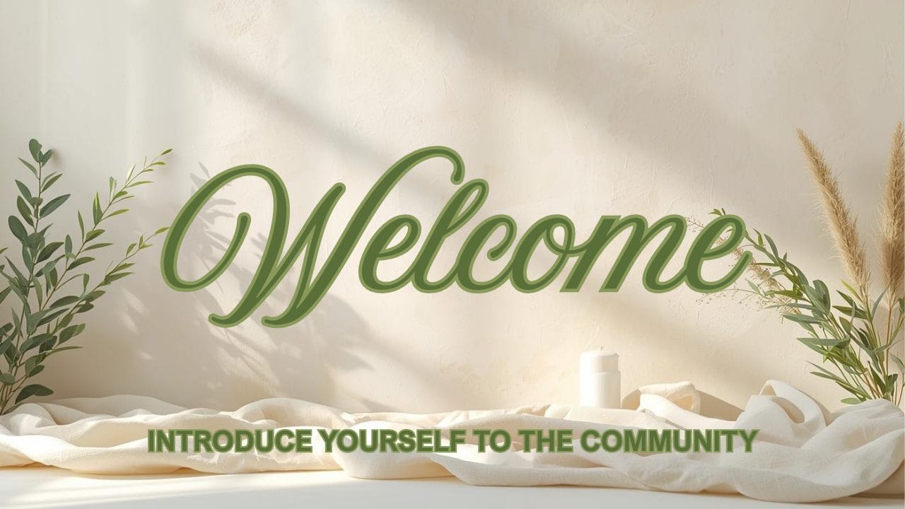 Welcome New Members